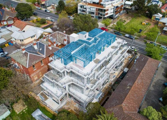 Creating steel frames for commercial and domestic projects across Victoria